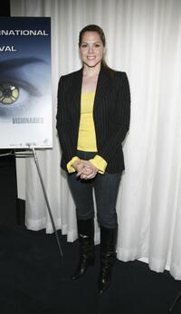 Mary McCormack at the premiere of "Call Waiting" during the Arpa International Film Festival.
