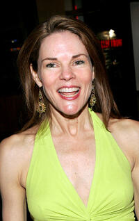 Carolyn McCormick at the after party of the opening night of "Privilege" in New York.