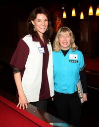 Carolyn McCormick and Carole Rothman at the 23rd Annual Second Stage Theatre All-Star Bowling Classic fundraiser.