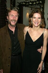 Byron Jennings and Carolyn McCormick at the after party of the play opening of "Henry IV."