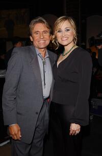 Davey Jones and Maureen McCormick at the TV Land Awards 2003.