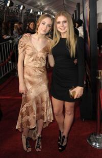 Saoirse Ronan and Rose McIver at the after party of the premiere of "The Lovely Bones."