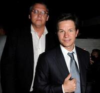 Adam McKay and Mark Wahlberg at the after party of the New York premiere of "The Other Guys."