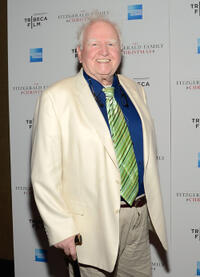 Malachy McCourt at the New York premiere of "The Fitzgerald Family Christmas."