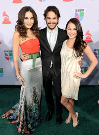 Camilla Belle, Kuno Becker and Alexa Vega at the 11th annual Latin GRAMMY Awards in Nevada.