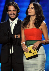 Kuno Becker and Camilla Belle at the 11th annual Latin GRAMMY Awards in Nevada.