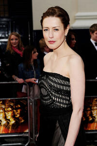Gina McKee at the Olivier Awards 2011 at Theatre Royal in London.