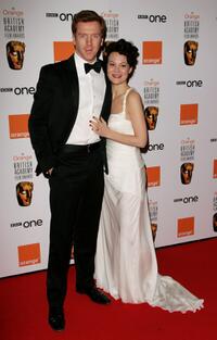 Damien Lewis and Helen McCrory at the Orange British Academy Film Awards.