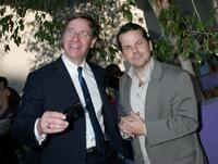 Paul Feig and Bruce McCulloch at the party for Paul Feig's sci-fi novel "Ignatius MacFarland: Frequenaut!"