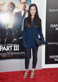 Sasha Barrese at the California premiere of "Hangover Part III."