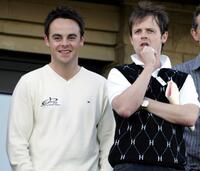 Ant McPartlin and Declan Donnelly at the All-Star Cup Celebrity Golf tournament.