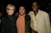 Madelyn Wils, Chris Eyre and James McDaniel at the Tribeca Film Festival.