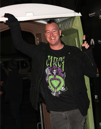 Ehren McGhehey at the Blu-ray and DVD launch of "Jackass 3" Blu-ray in California.