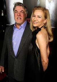 Bruce McGill and Gloria Lee at the premiere screening of "Law Abiding Citizen."