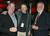 Bruce McGill, director Phil Alden Robinson and Chase Brandon at the premiere of "The Sum of All Fears."