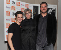 Connor Paolo, Kelly McGillis and director Jim Mickle at the New York premiere of "Stake Land."
