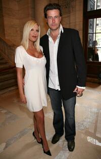 Tori Spelling and Dean McDermott at the Jill Stuart 2008 Fashion Show during the Mercedes-Benz Fashion Week Spring 2008.