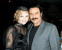 Ian McShane and Isabelle Mika at the after party for premiere of "Deadwood".