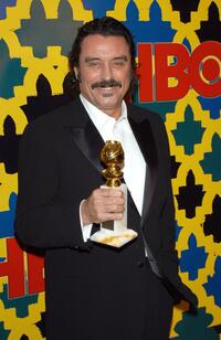Ian McShane at the HBO Golden Globe After Party.
