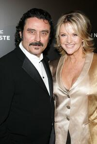 Ian McShane and his wife Gwen Humble at the 8th Annual Costume Designers Guild Awards.