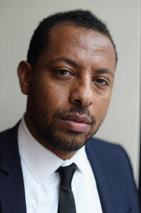 Director Zeresenay Berhane Mehari by Photographer Andreas Rentz for the Contour Collection poses during the 64th Berlinale International Film Festival at Golden Bear Lounge on February 13.