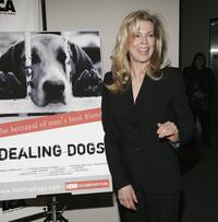 Kim Basinger at the premiere of "Dealing Dogs".
