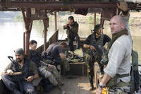 Reese (Jake La Botz), John Rambo (Sylvester Stallone) and Lewis (Graham McTavish) in "Rambo."
