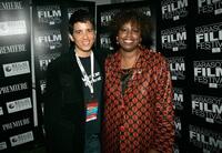 Ian Inaba and Cynthia McKinney at the 2006 Filmmakers' Tribute Dinner during the Sarasota Film Festival.