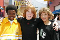 Dallas McKinney, Harrison Doyle and Chase Klitzner at the premiere of "Kicking and Screaming."