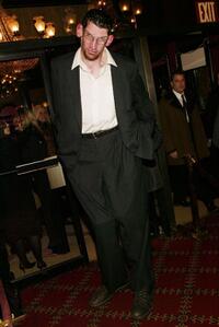 Matthew McGrory at the world premiere of "Big Fish."