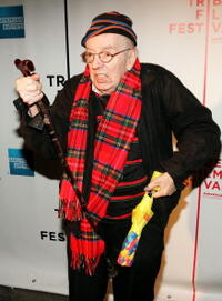 Taylor Mead at the screening of "Excavating Taylor Mead" during the Tribeca Film Festival.