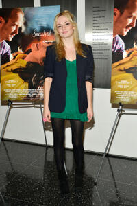 Emily Meade at the New York premiere of "Smashed."