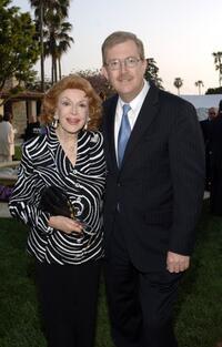 Jane Meadows and Bill Allen at the House Ear Institute Benefit.
