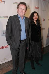 Colm Meany and his wife Annette at the Third Annual "Oscar Wilde: Honoring The Irish in Film" reception.
