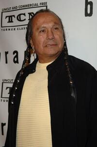 Russell Means at the premiere screening and party of "Brando."