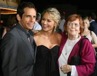Ben Stiller, Christine Taylor and Anne Meara at the premiere of "The Heartbreak Kid."