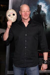Derek Mears at the Los Angeles premiere of "Friday The 13th."