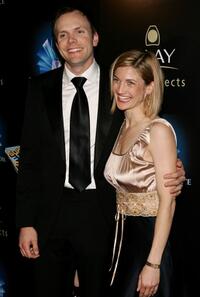 Joel McHale and Sarah at the 32nd Annual People's Choice Awards after party.