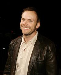 Joel McHale at the premiere of "Stranger Than Fiction."