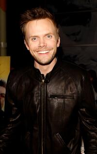 Joel McHale at the premiere of "The Hammer."