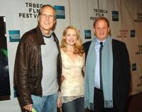 Chevy Chase, Patricia Clarkson and Mike Medavoy at the premiere of "Brando" during the 2007 Tribeca Film Festival.
