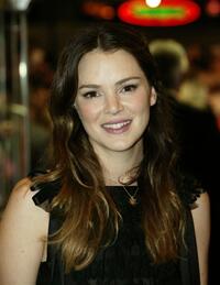 Jacinda Barrett at the premiere of "Bridget Jones: The Edge Of Reason."