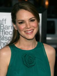 Jacinda Barrett at the premiere of "The Last Kiss."