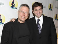 Alan Menken and Glenn Slater at the after party of the opening night of "The Little Mermaid."