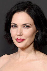 Laura Mennell at the premiere of History Channel's "Project Blue Book" in Beverly Hills, California.