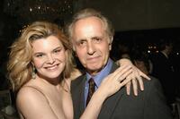 Heather Tom and Mark Medoff at the opening night of "Prymate."
