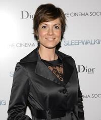 Zoe McLellan at the New York premiere of "Sleepwalking."
