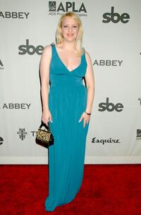 Wendi McLendon-Covey at the "The Envelope Please" Oscar Viewing Party.