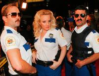 Thomas Lennon, Wendi McLendon-Covey and Robert Ben Garant at the premiere of "Reno 911: Miami."