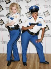 Wendi McLendon-Covey and Niecy Nash at the special screening of "Reno 911!: Miami."